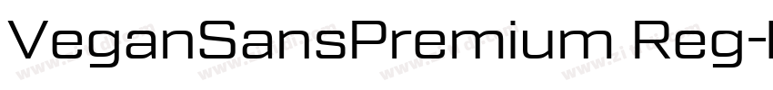 VeganSansPremium Reg字体转换